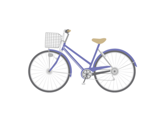 イラスト：自転車